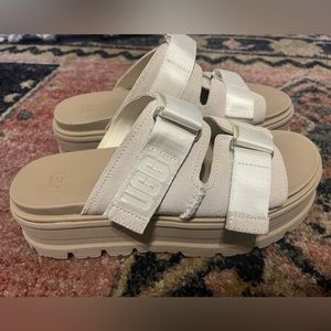 Clem Suede Platform Slide